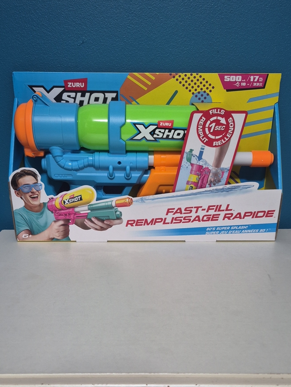 Green & Blue Fast-Fill Water Blaster